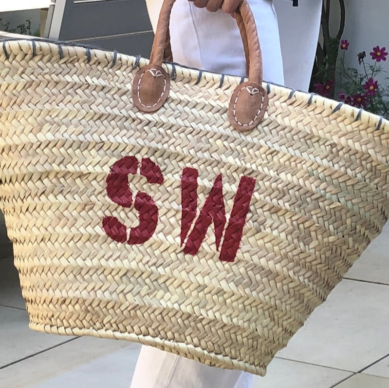 Woven shopping bag